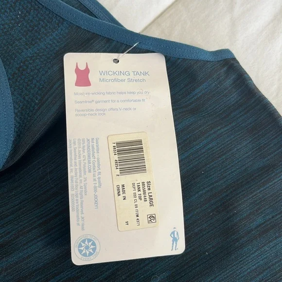 Brand new with tags Jockey navy tank - Picture 5 of 5